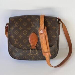 Authentic Louis Vuitton Saint Cloud GM Monogram Crossbody Vintage COA Included
